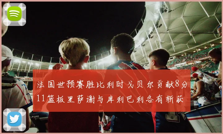 法国世预赛胜比利时戈贝尔贡献8分11篮板里萨谢与库利巴利各有斩获